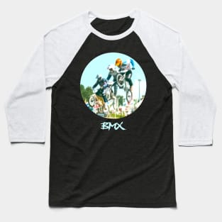 bmx race racing Baseball T-Shirt